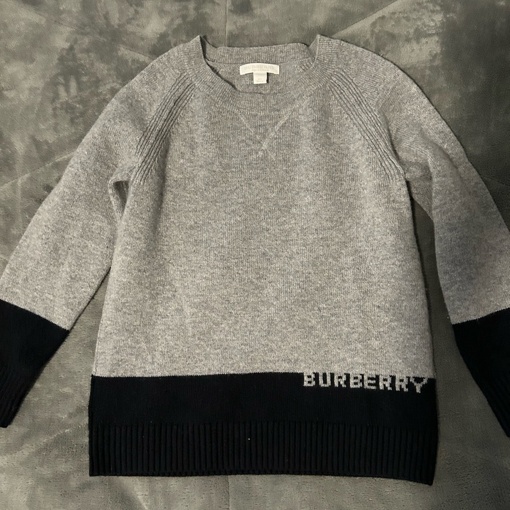 Authentic kids Burberry sweater
